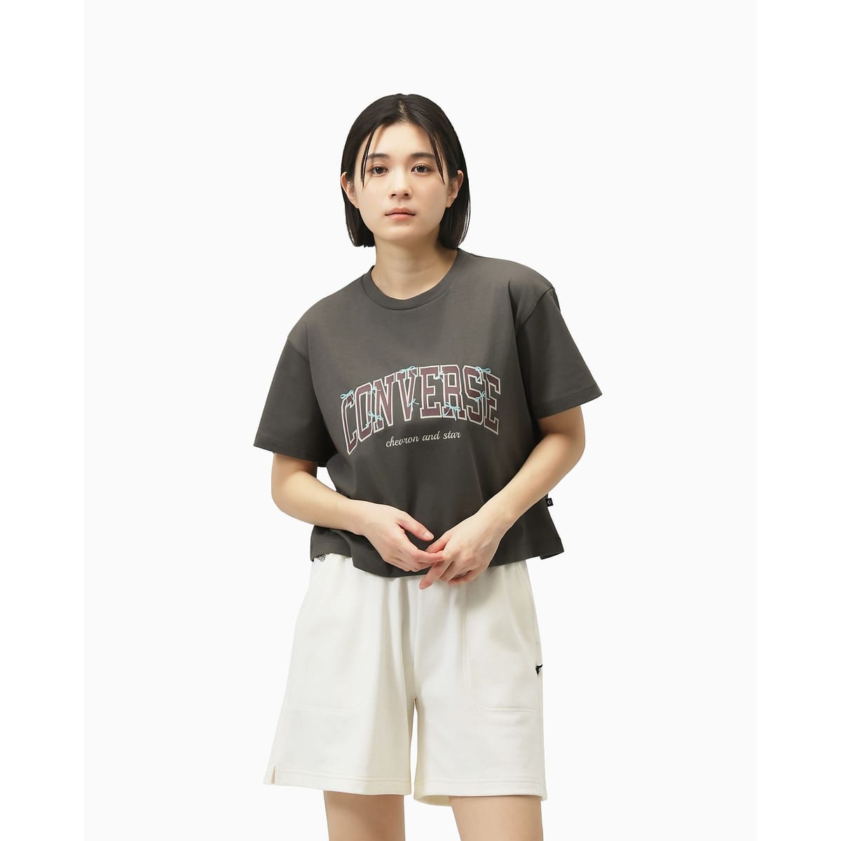 RIBBON ARCH LOGO TEE L