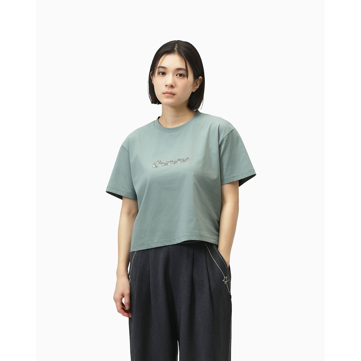 CV PATCHWORK LOGO TEE L
