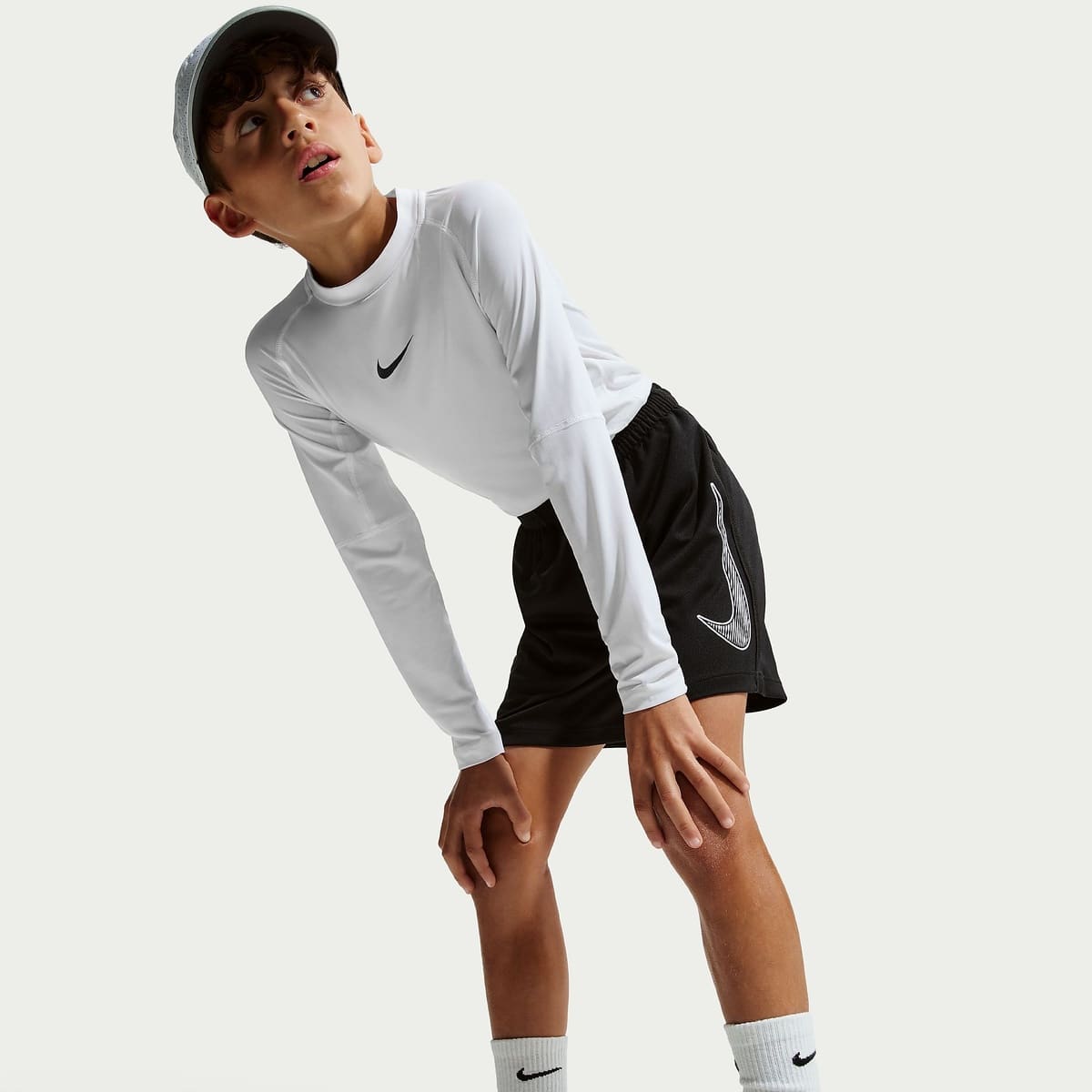 ナイキ YTH DF MULTI SHORT HBR