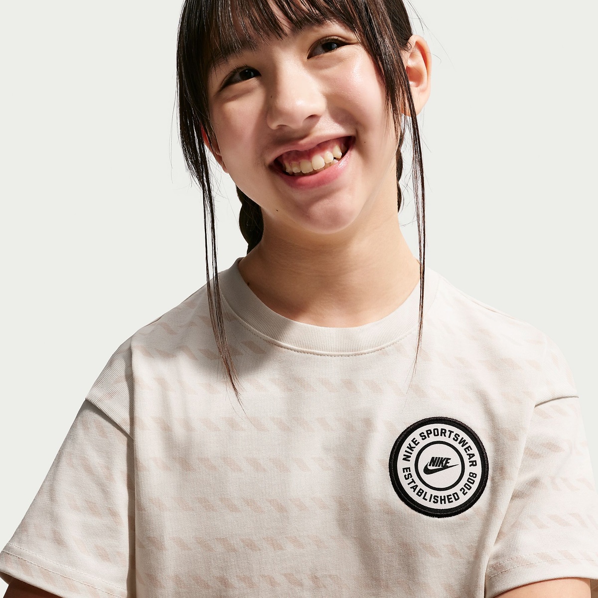 ナイキ YTH NSW M90 HAZ ストライプ S/S Tシャツ