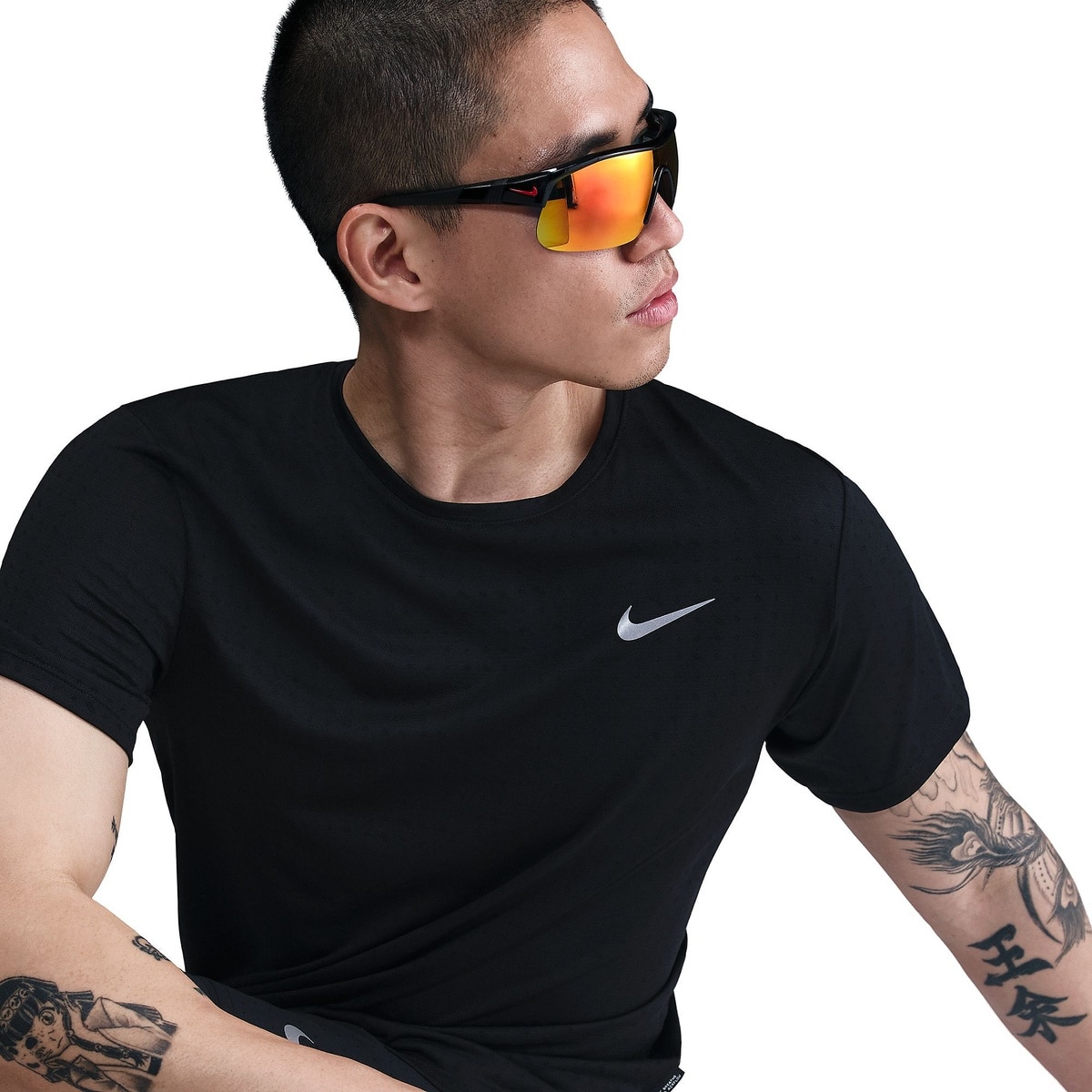 ナイキ DF BREATHE MILER S/S トップ