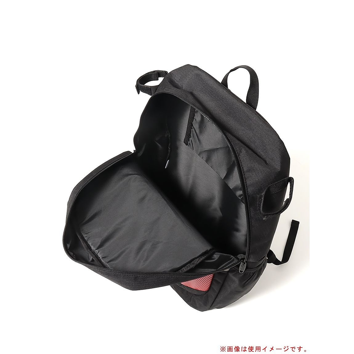 ジュニアバックパック 33L ブラック/レッド