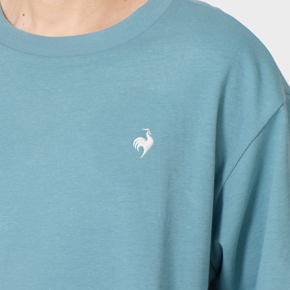 接触冷感バックプリント半袖Tシャツ