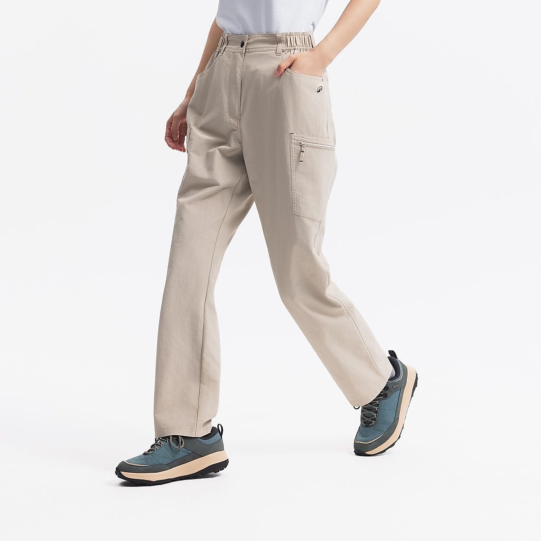 Decathlon レディース パンツ TREK 100 AF BEG