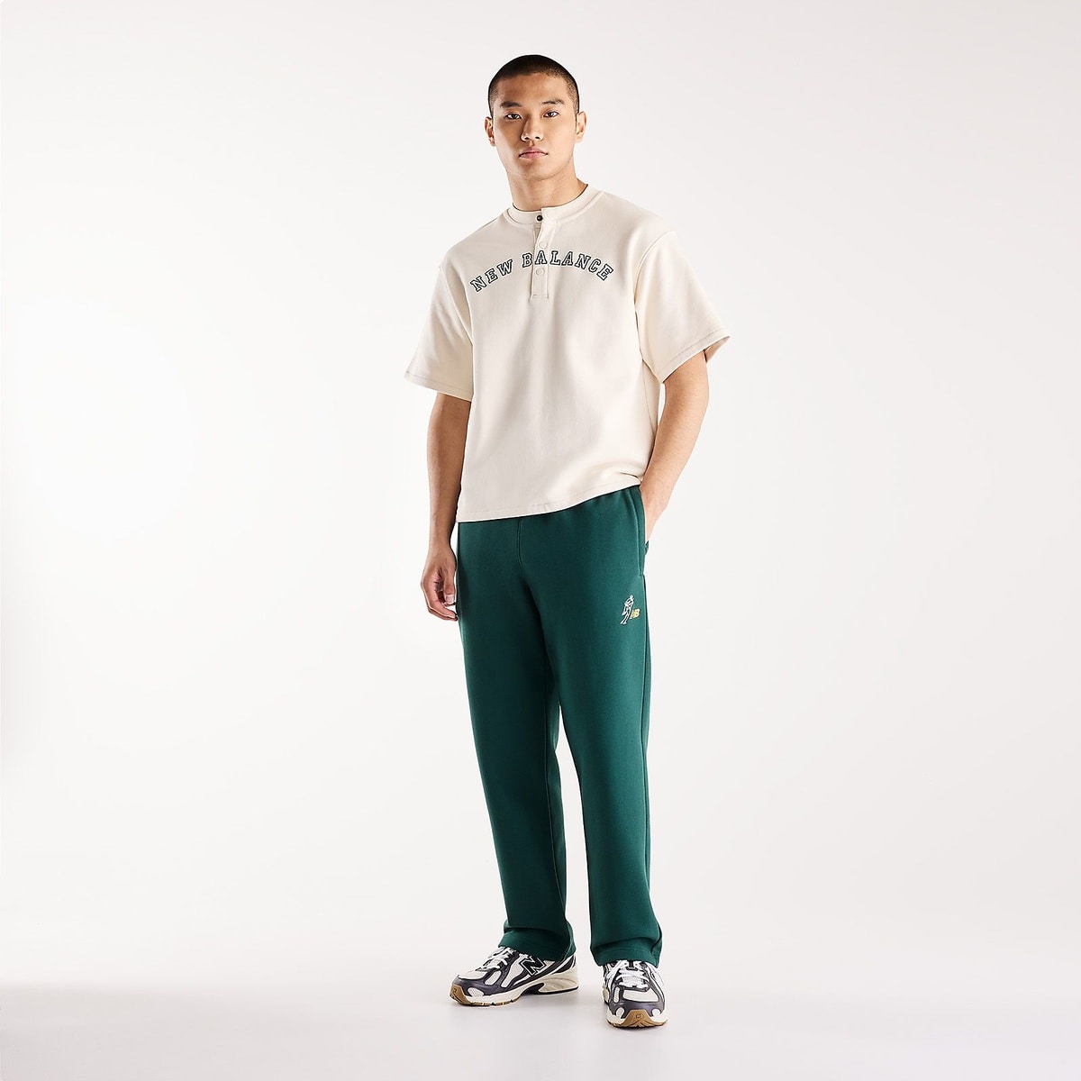 大谷翔平シグネチャーヘンリーネックショートスリーブTシャツ