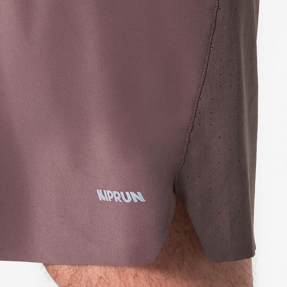 KIPRUNメンズショートパンツRUN 500 COMFORT BRN