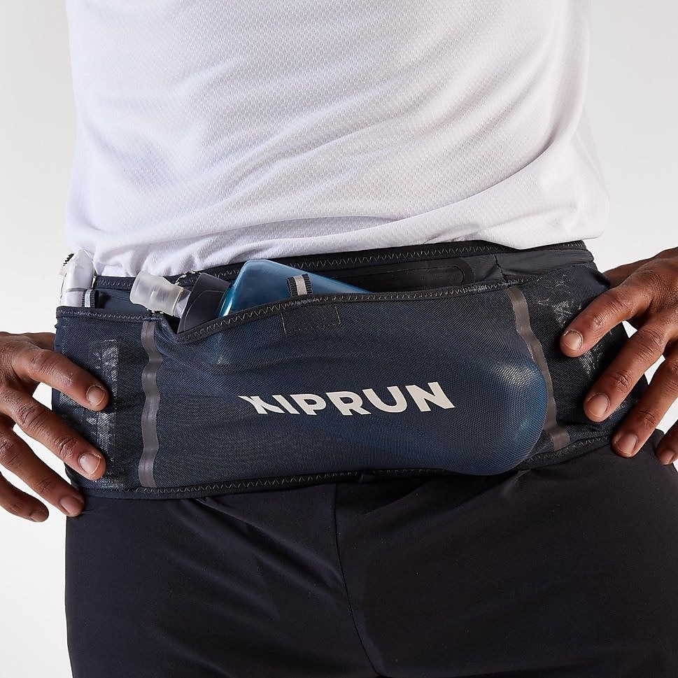 KIPRUN トレイルランニングベルト 900 ポールホルダー付 男女兼用 GRY