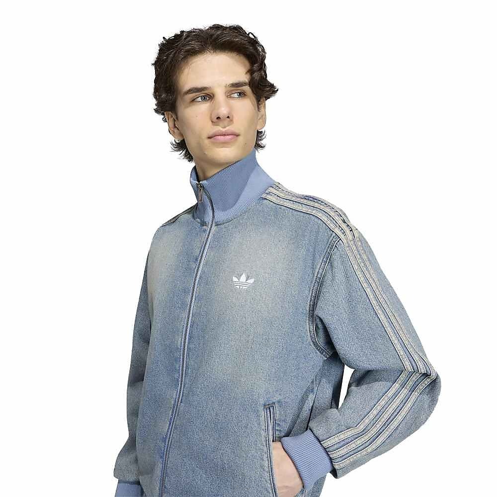 LIGHT WASH DENIM FIREBIRD TRACK TOP