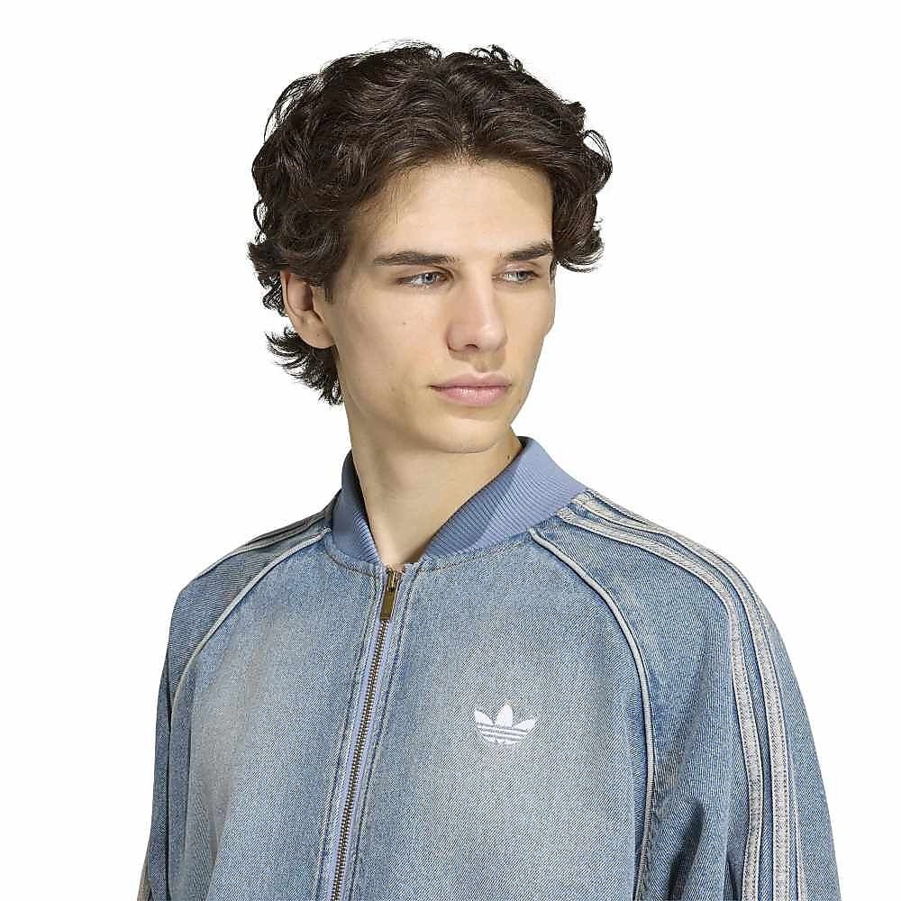 SST ADICOLOR DENIM TRACKTOP LIGHT WASH