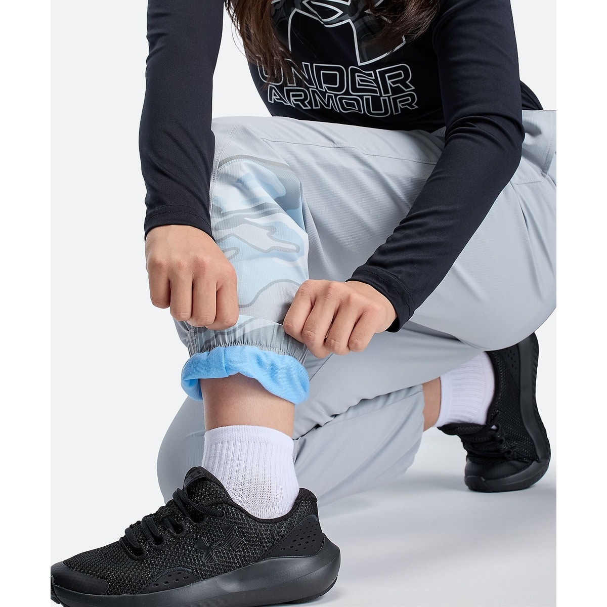 UA TRICOT PRINT WOVEN PANTS