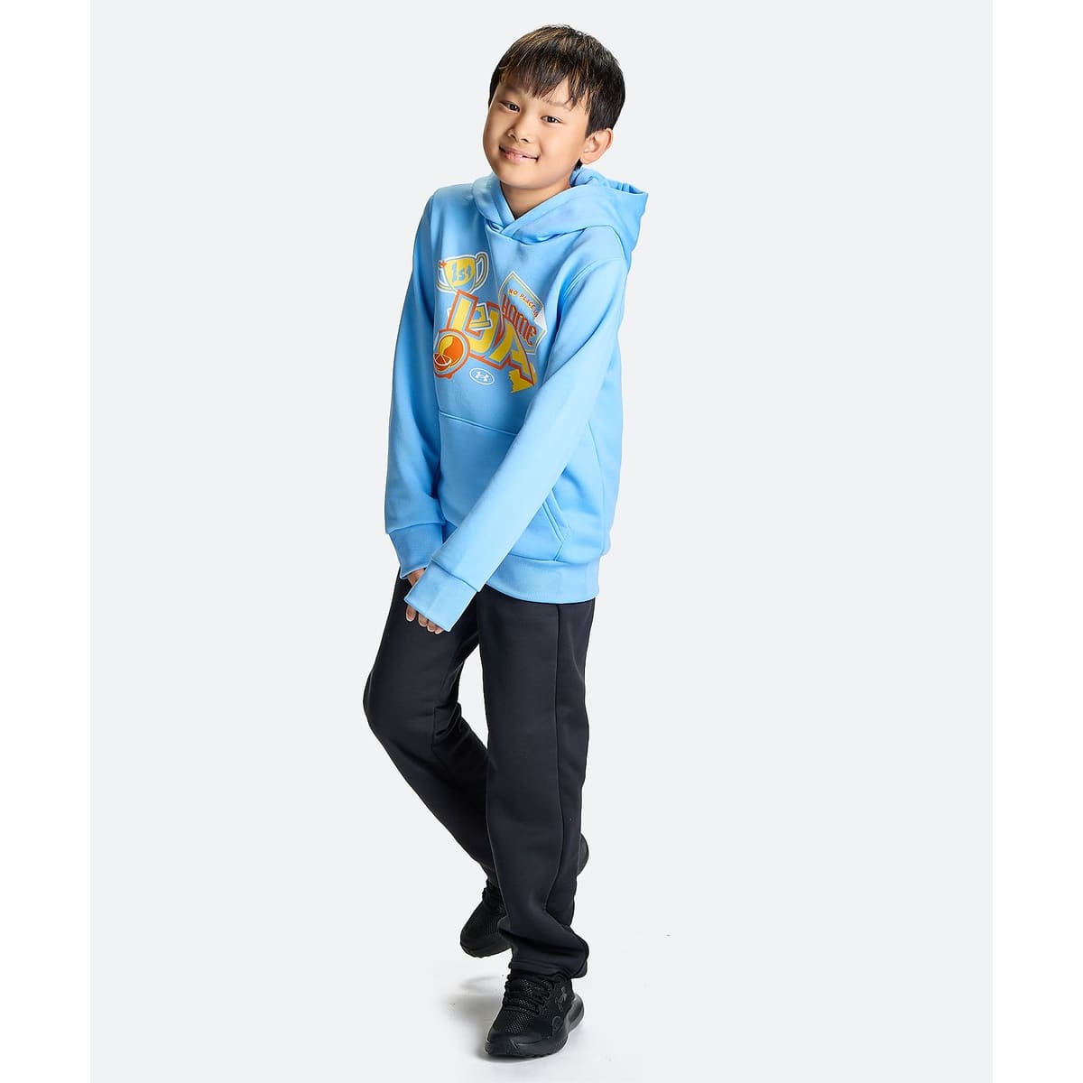 UA RIVAL LIGHTWEIGHT TERRY GRAPHIC HOODIE