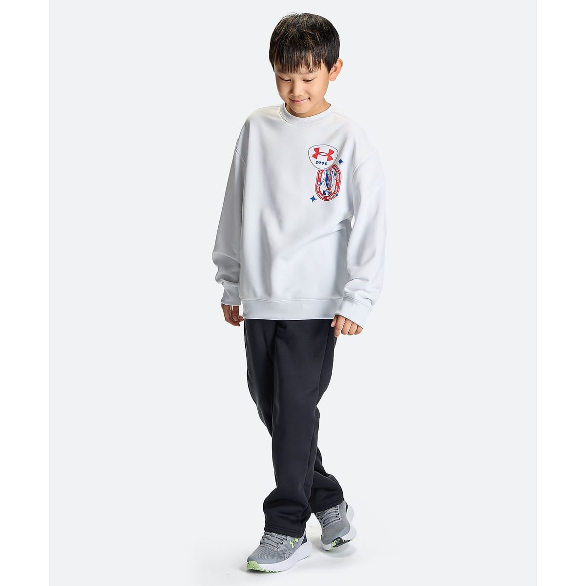 UA RIVAL LIGHTWEIGHT TERRY OVERSIZED CREW