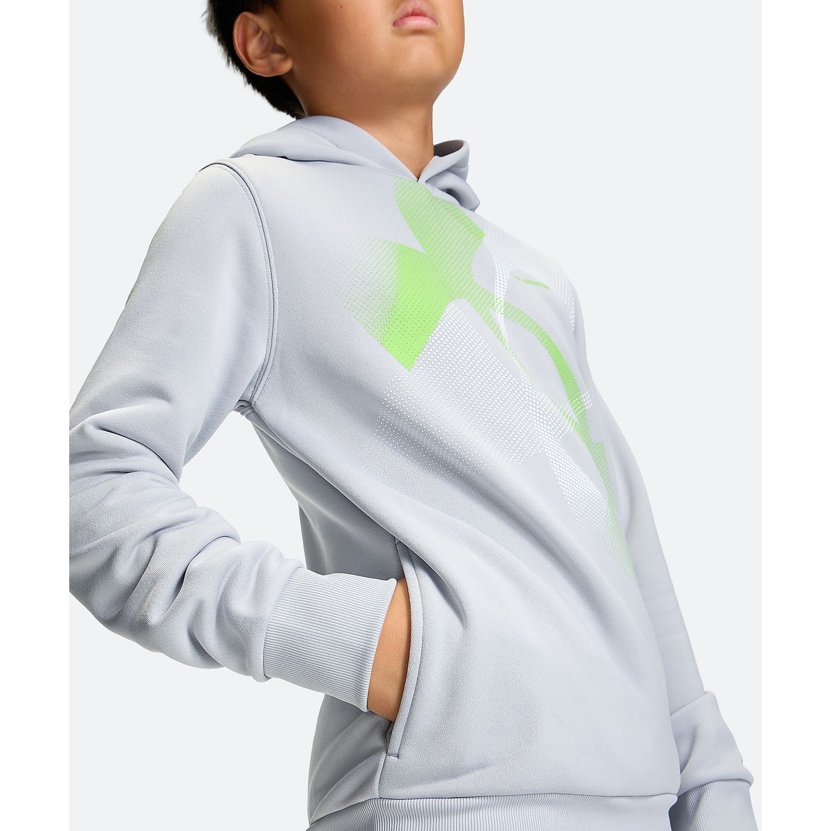UA TECH TERRY SUPER BIG LOGO HOODIE