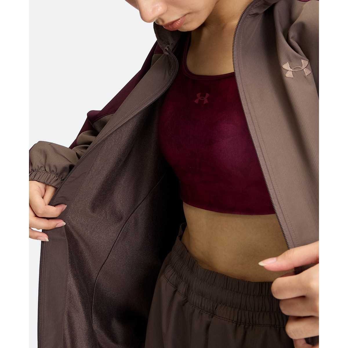 UA TRICOT LINER WOVEN JACKET