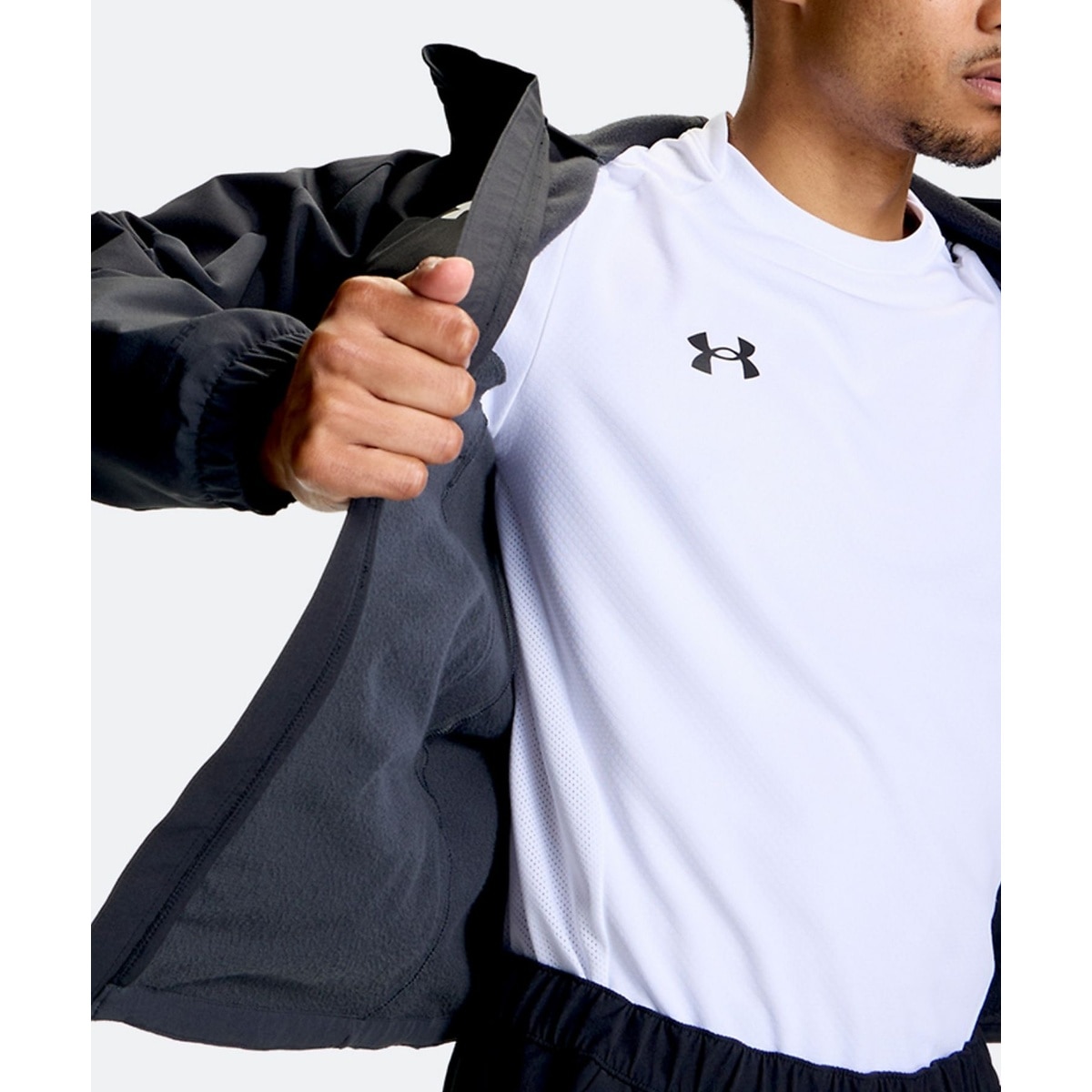UA BRUSHED WOVEN JACKET