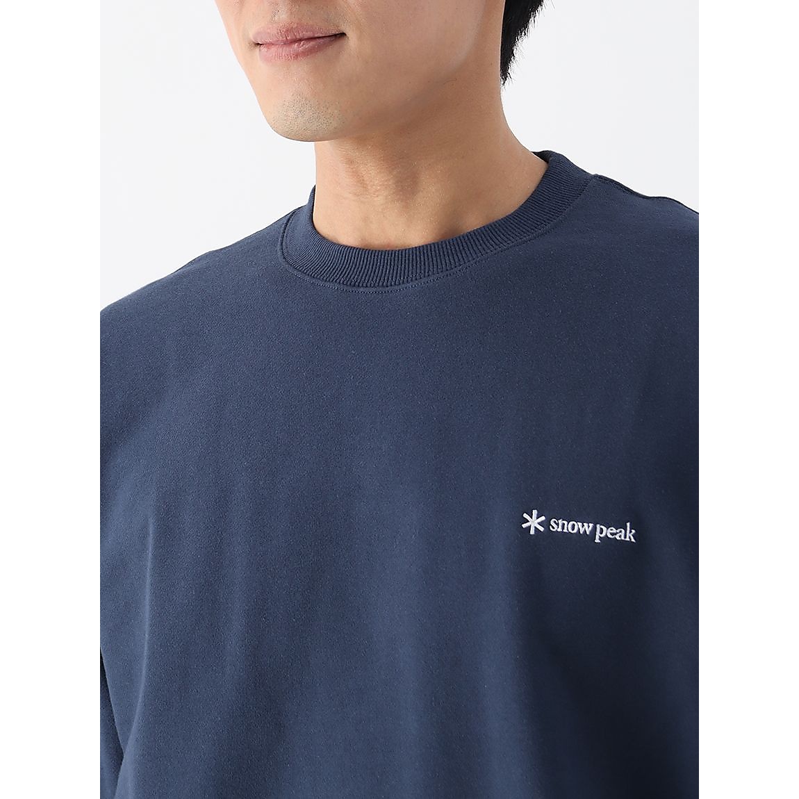SP LOGO SWEAT PULLOVER L NAVY