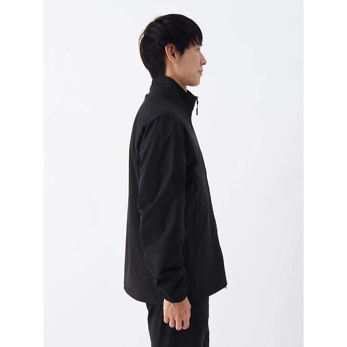STRETCH CLOTH JACKET XL BLACK