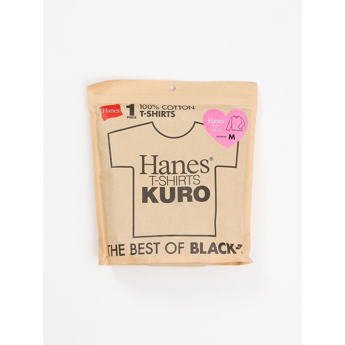 1P WIDE T-SHIRTS KURO for HER
