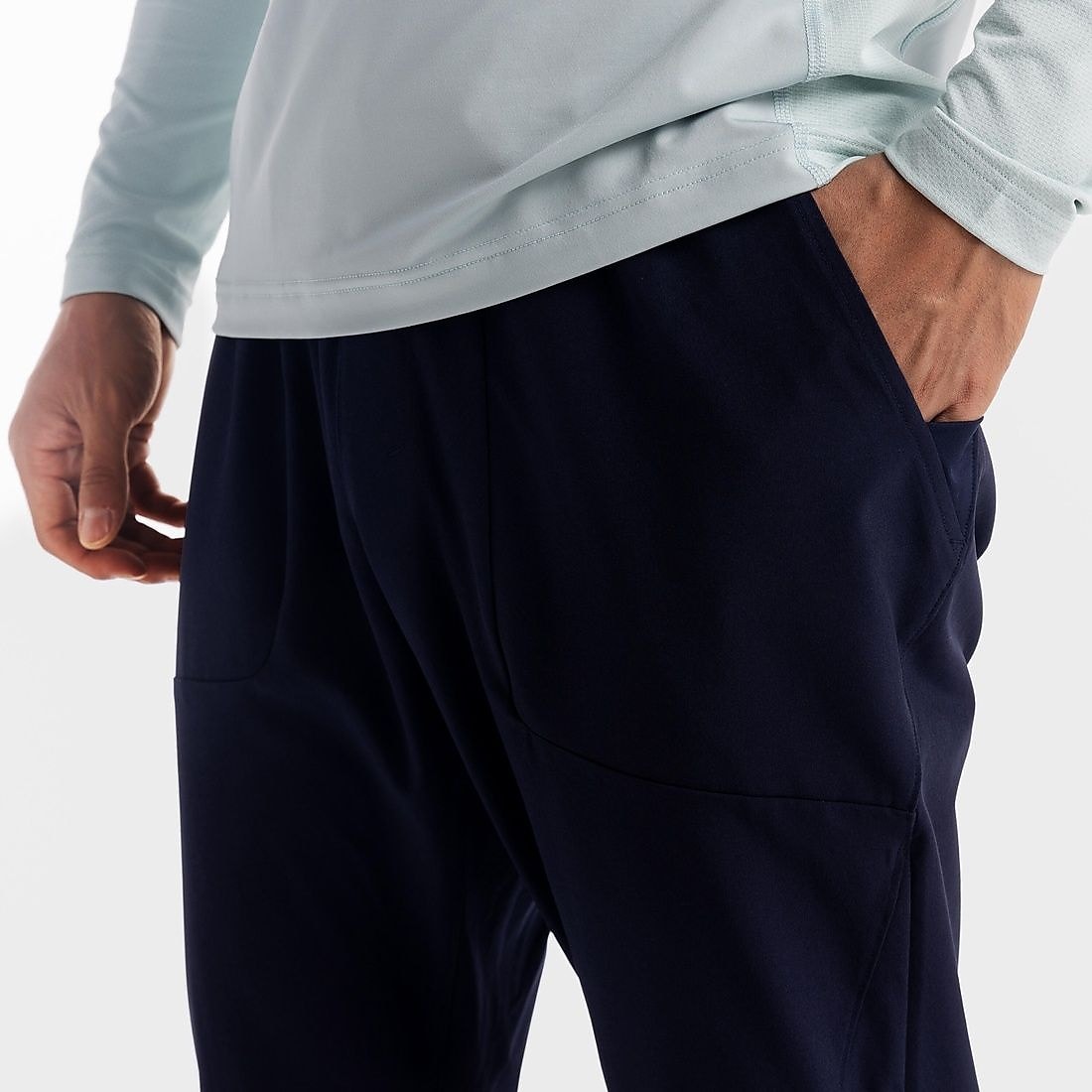 ジム・フィットネス メンズ パンツ レギュラーカット CN FPA 500 BLU