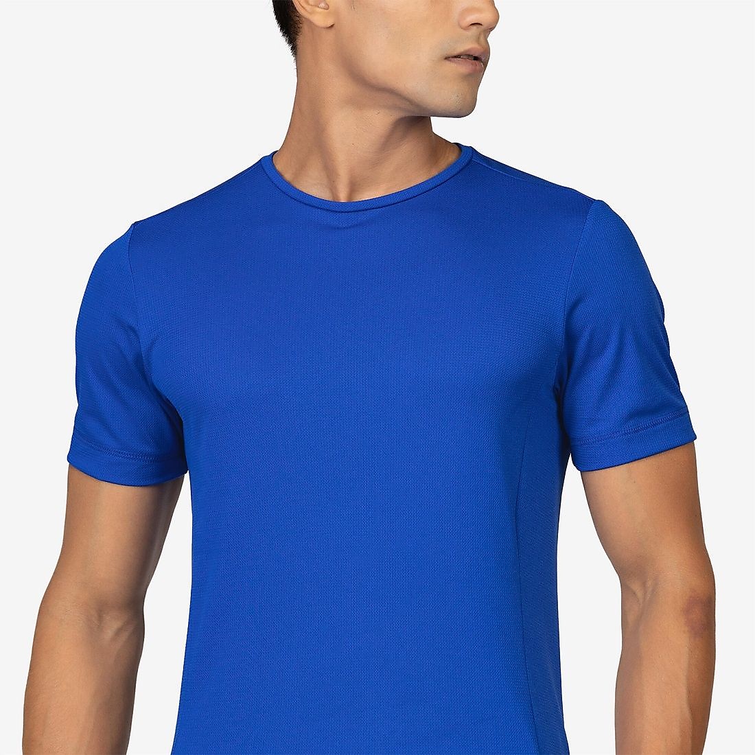 ランニング メンズ Tシャツ 透湿性 DRY BLU