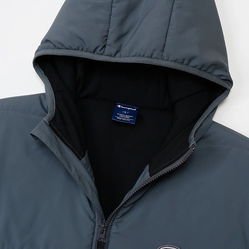 HOODED ZIP JACKET