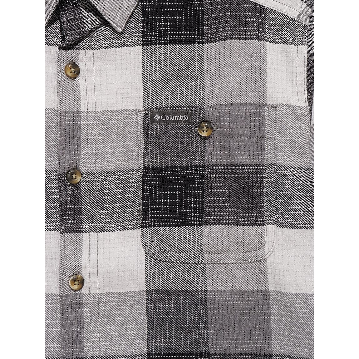 コーネルウッズフランネルロングスリーブシャツ