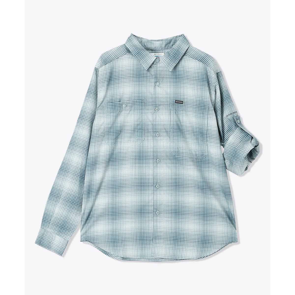 シルバーリッジユーティリティライトプレイドロングスリーブシャツ