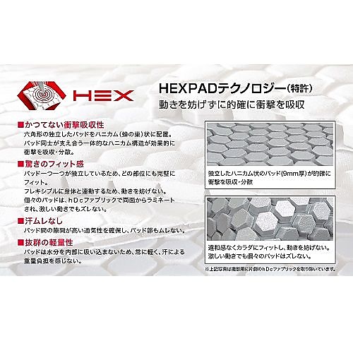 HEX LEG SLEEVE BK XL