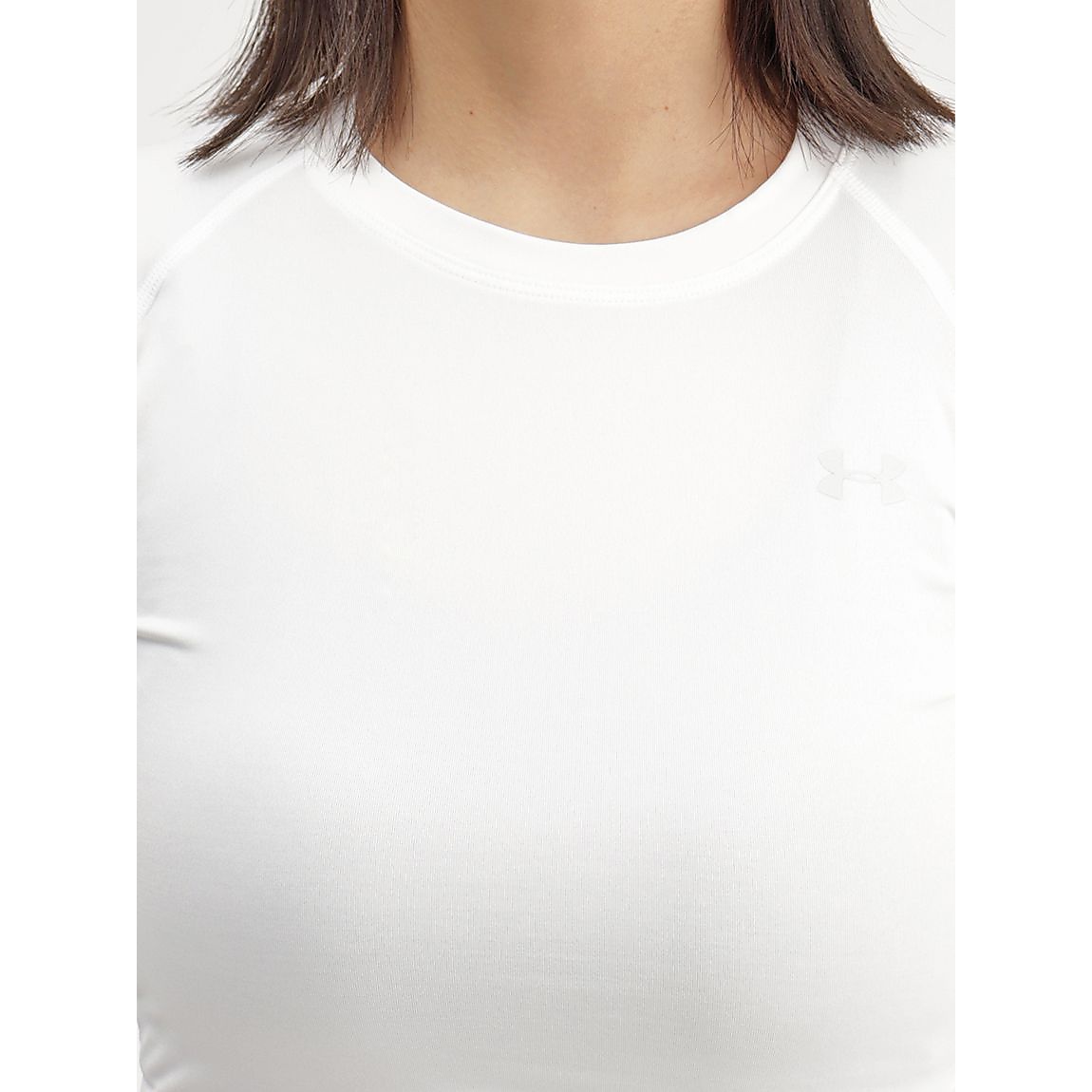 UA HEATGEAR COMPRESSION LONG SLEEVE CREW NECK SHIRT