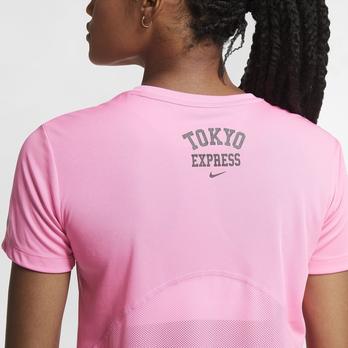 ナイキ ウィメンズ GEL DRI-FIT マイラー S/S トップ