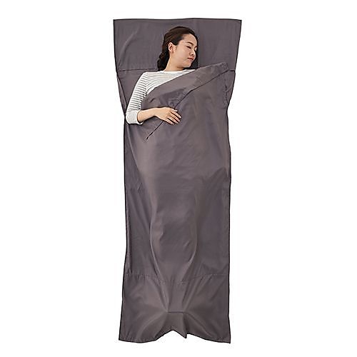 抗菌防臭シルキーインナーシュラフ チャコール