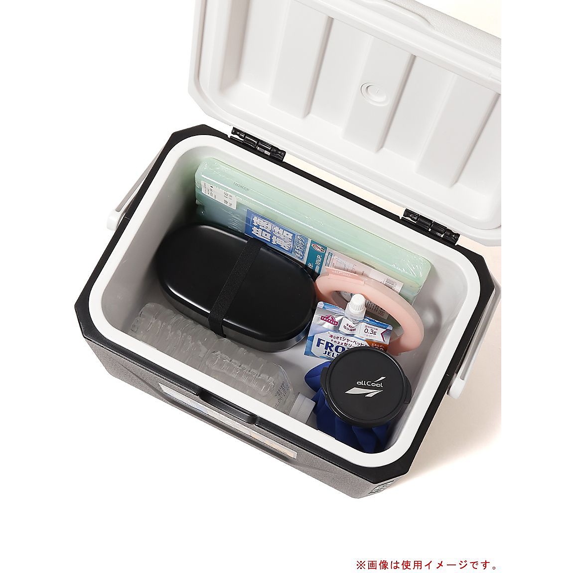 NESTING COOLER 11L TANK GREEN