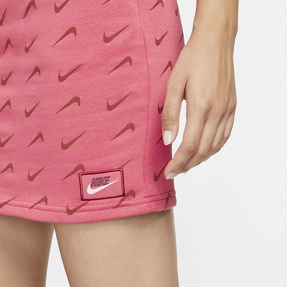 ナイキ ウィメンズ NSW アイコン クラッシュ フリース スカート AOP