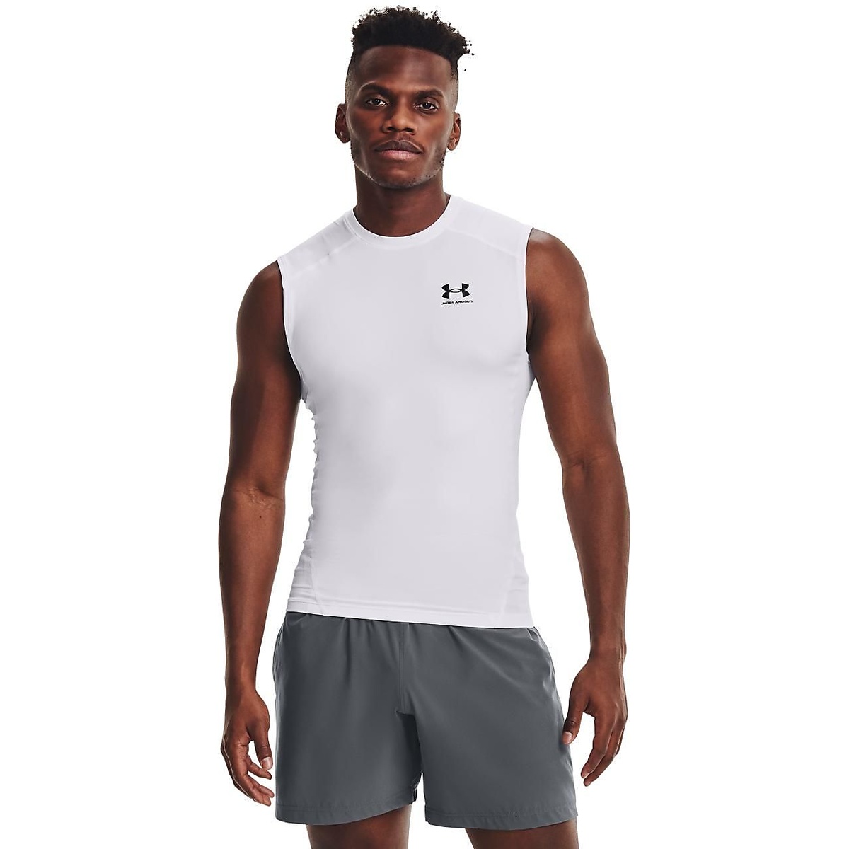 UA HEATGEAR ARMOUR COMPRESSION SLEEVELESS SHIRT