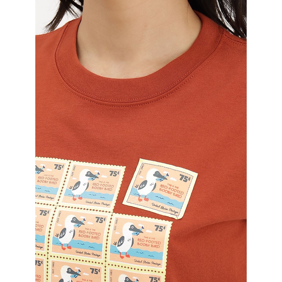 Booby Mail Stamps T-Shirt (ブービー　メール　スタンプス　Tシャツ)