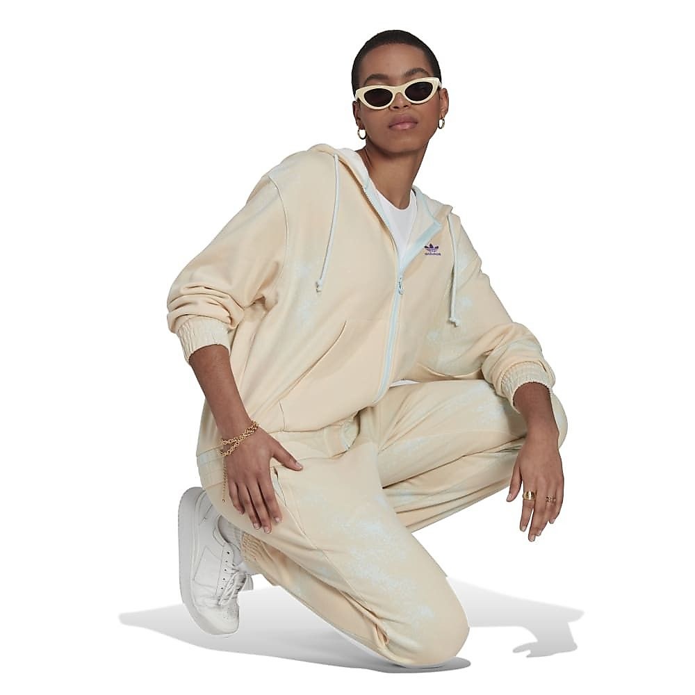 タイダイ 総柄プリント フルジップ パーカー /  TIE-DYE AOP FULL-ZIP HOODIE