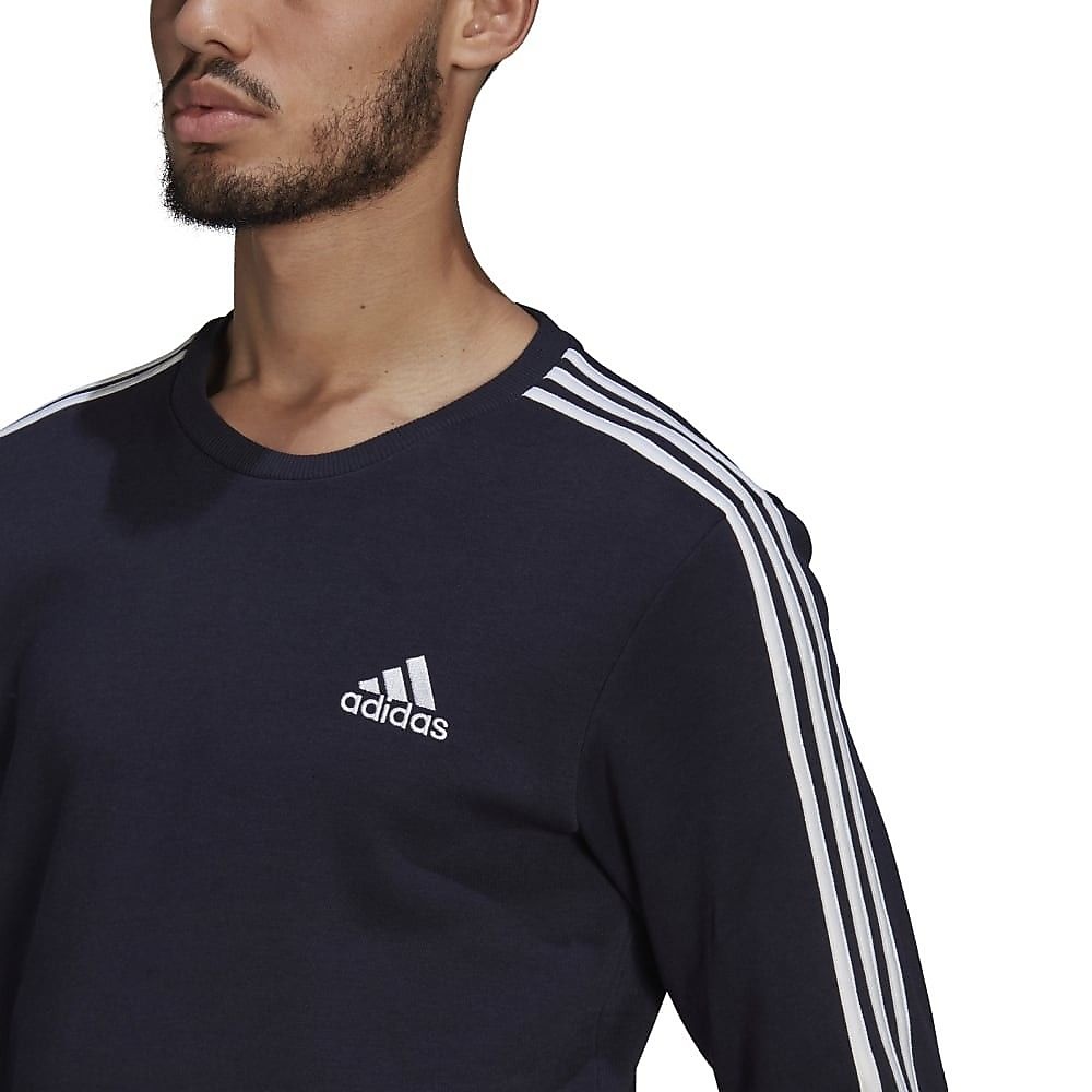 エッセンシャルズ フリース 3ストライプス スウェットシャツ / M ESSENTIALS 3STRIPES SWEATSHIRTS