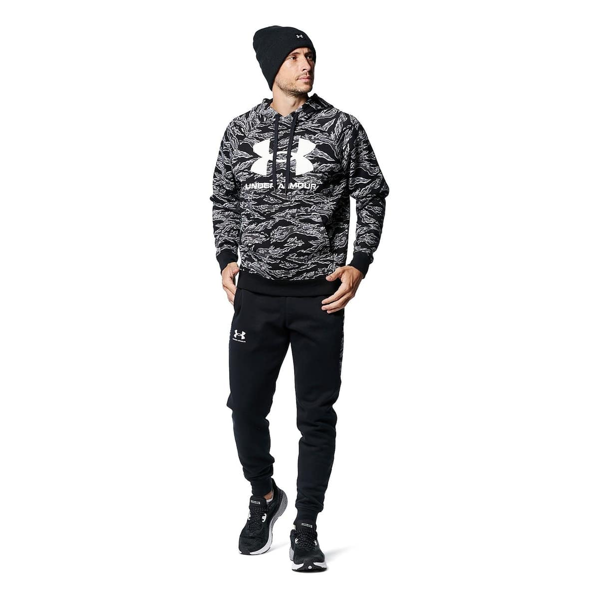 UA RIVAL FLEECE PRINTED JOGGER