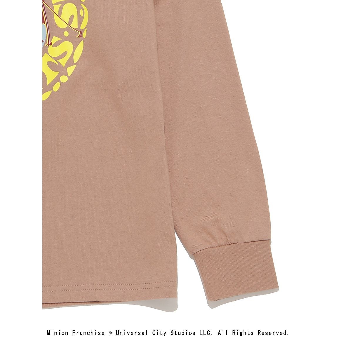 ジュニア 制菌ロングTシャツミニオン(ハンモック)