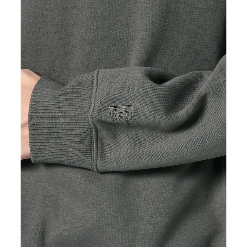 裏起毛クルーネック