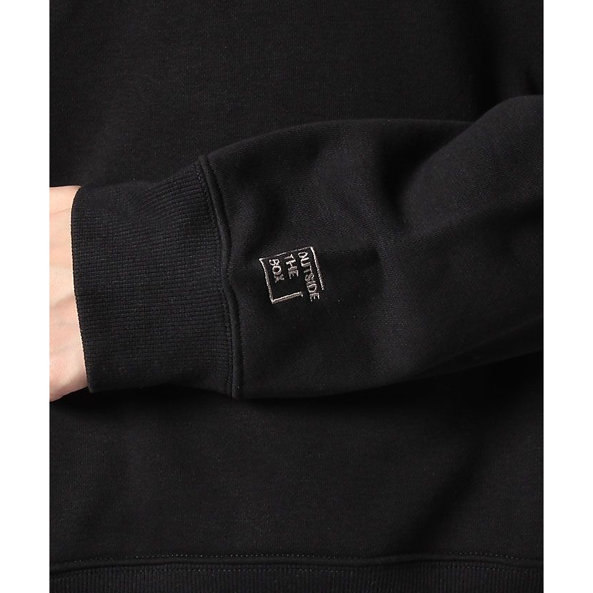 裏起毛クルーネック