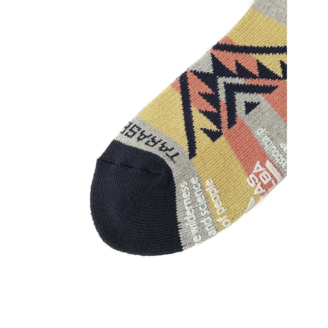 レディース ローゲージミドルソックス（ネイティブ柄）