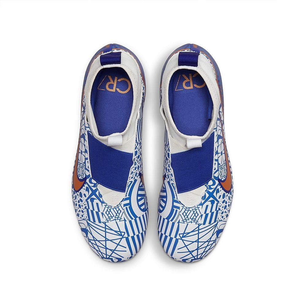NIKE. JR. MERCURIAL ZOOM SUPERFLY 9 ACADEMY CR7 HG