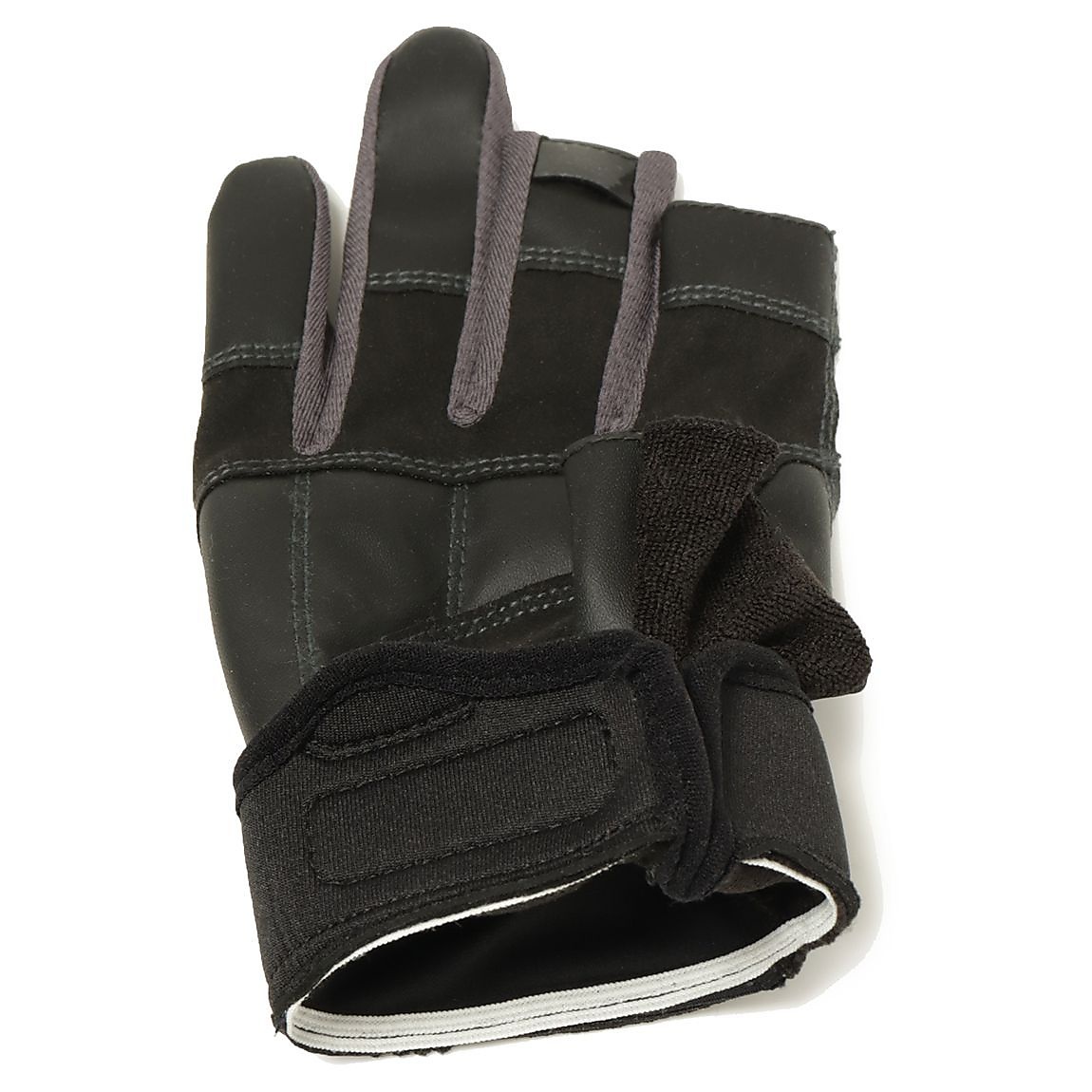 トレッキング ハイグリップスリーフィンガーレスグローブ