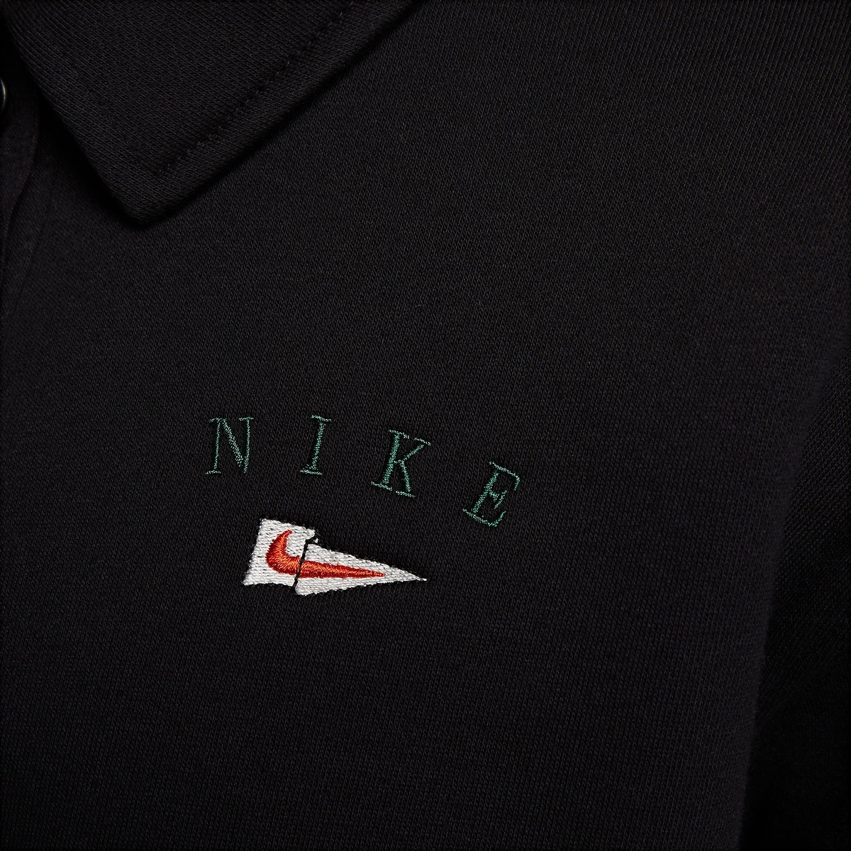 ナイキ ウィメンズ NSW FLC L/S クロップ トップ 3Q ポロ NCPS