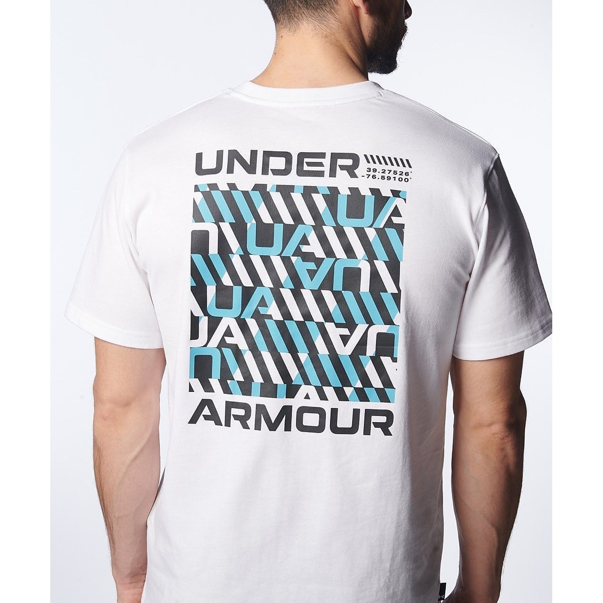 UA HEAVY WEIGHT COTTON SHORT SLEEVE BACK GRAPHIC