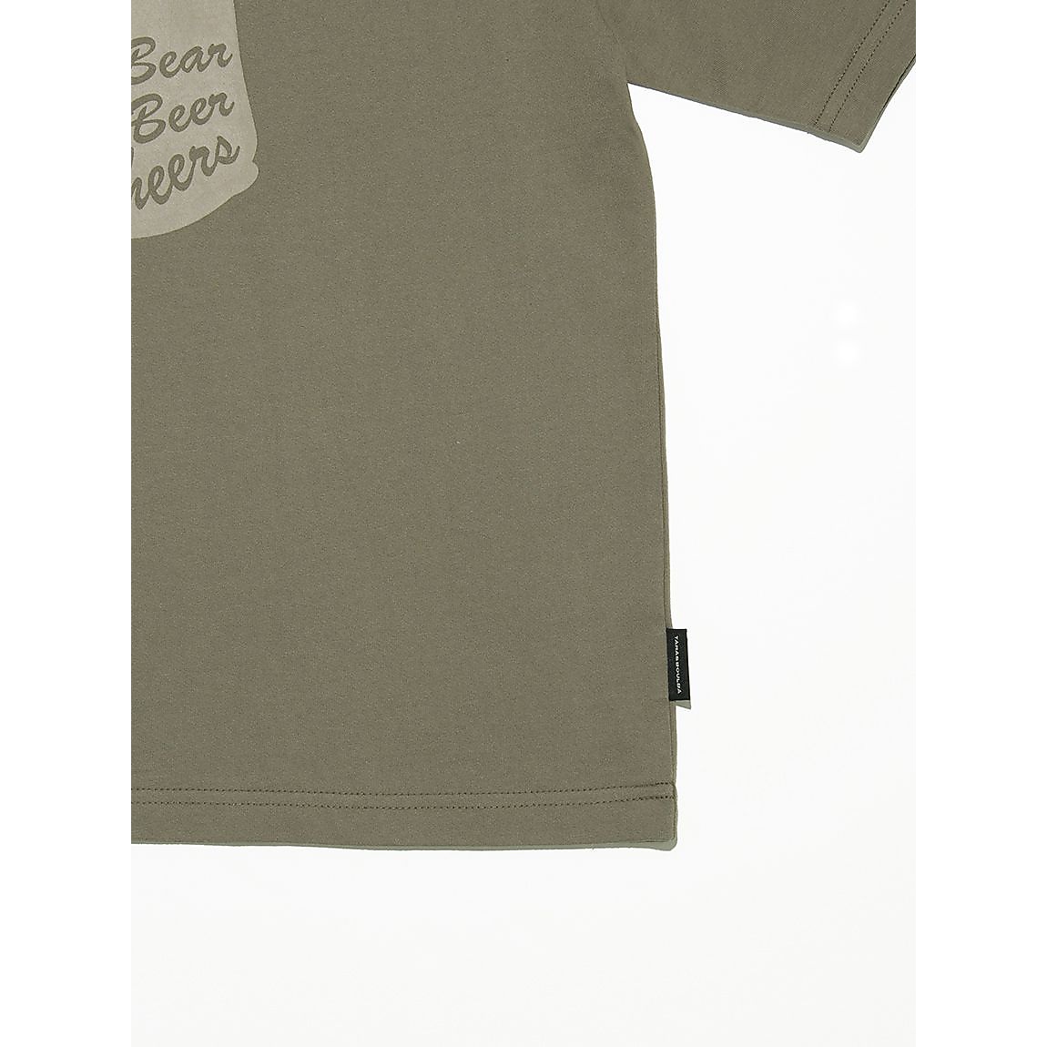 レディース コットン天竺 プリントＴシャツ（クマ）