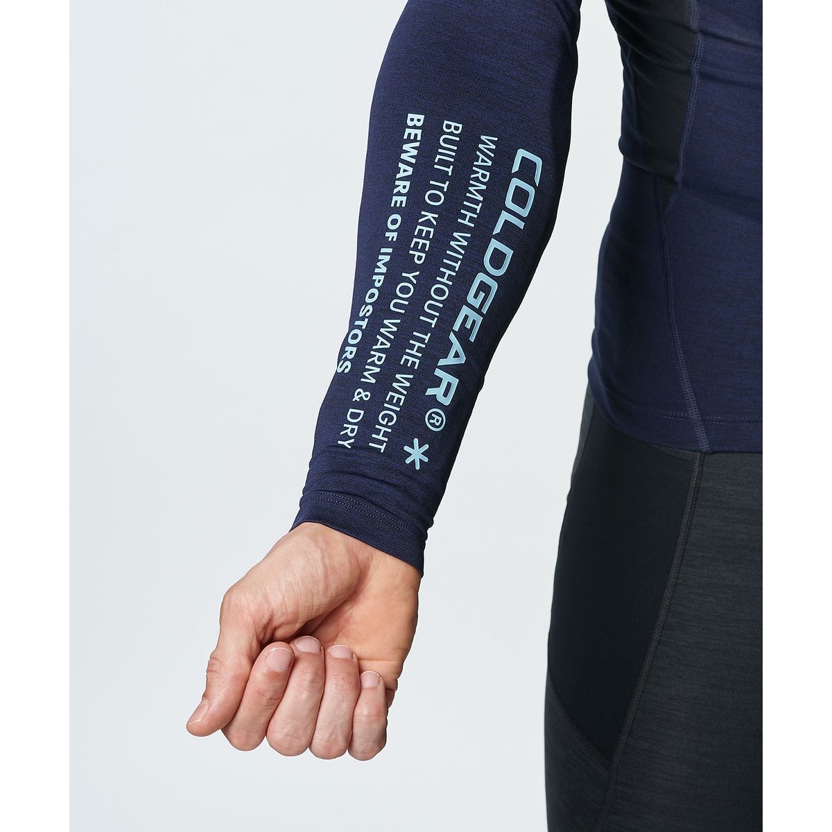 UA CG ARMOUR CREW NOVELTY