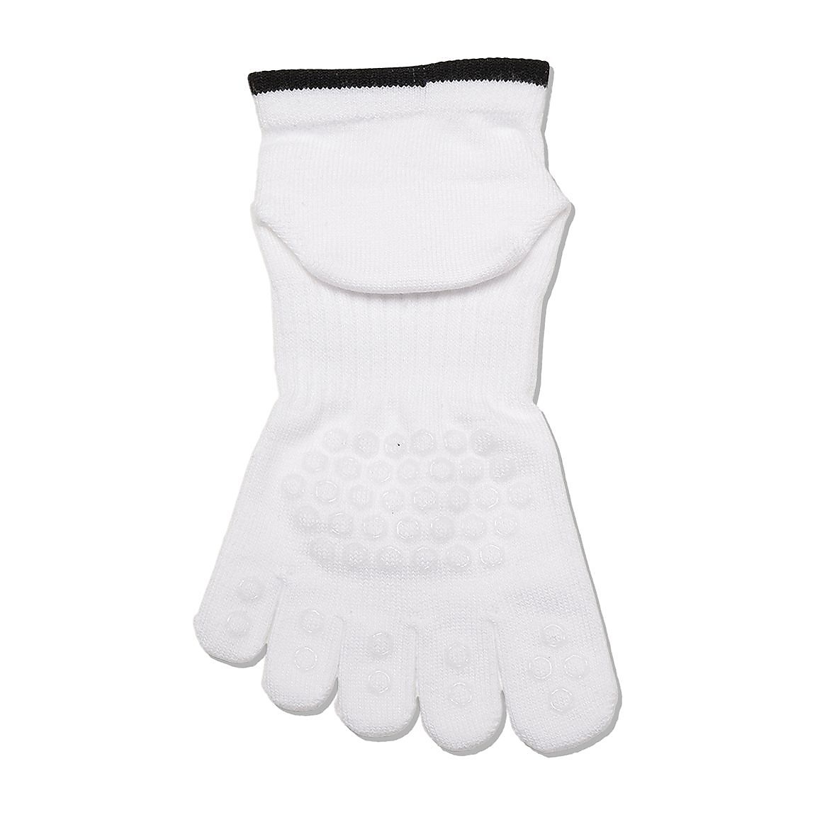 ランニングソックス 5本指 足裏グリップ：ショート