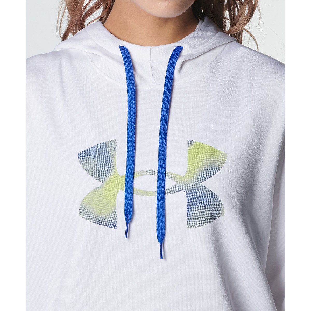 UA ARMOUR FLEECE BIG LOGO PULL OVER HOODIE